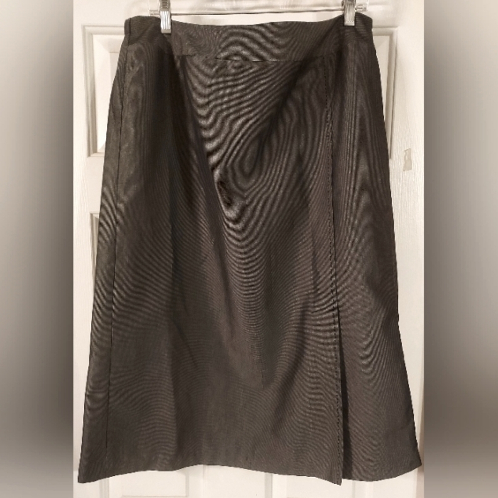 Cato Brand Plus Size Women's Dark Gray Pencil Skirt Size 18W